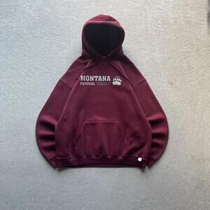 Vintage Y2K University Of Montana Physical Therapy Hoodie
